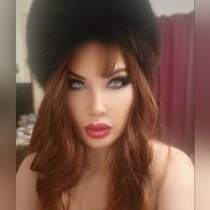 Russian Style Black Fox Fur Hat